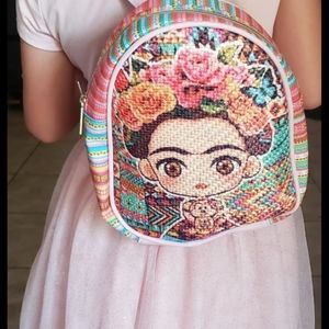 Mochila para niña Frida Khalo